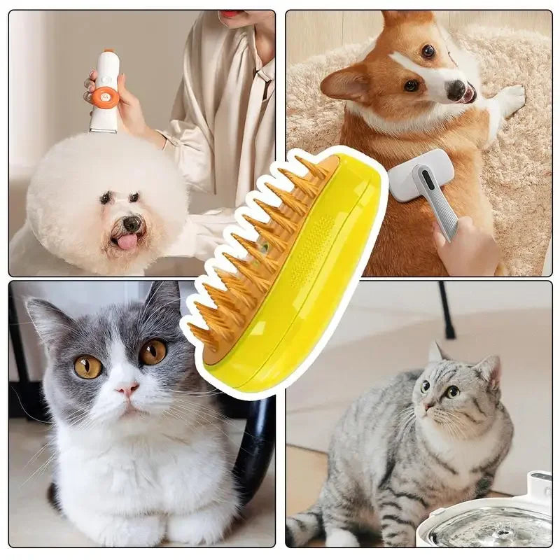 PurrFectGleam - Cat Grooming Brush