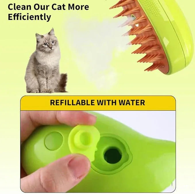 PurrFectGleam - Cat Grooming Brush